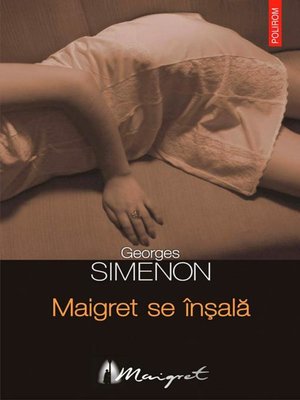 cover image of Maigret se înșală